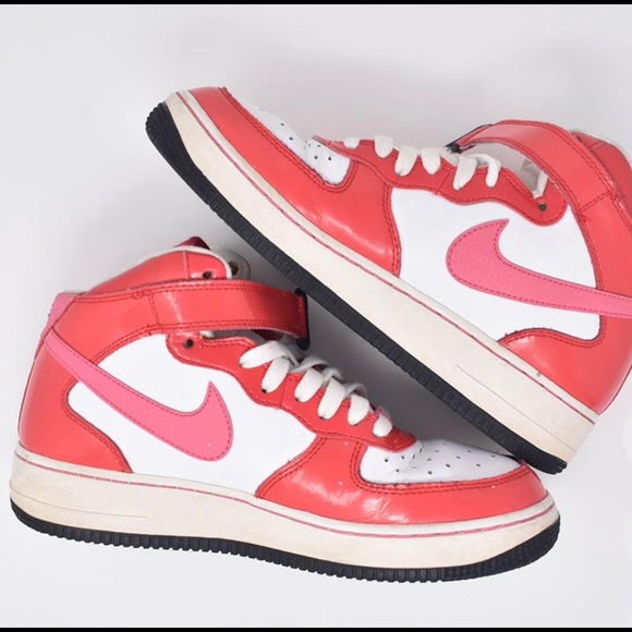 2013 Nike Air Force 1 Mid "Vday". 7V= Women 8.5. - Picture 2 of 3